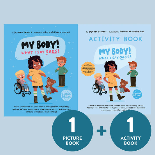My Body! What I Say Goes! 2nd Edition Activity Book BUNDLE