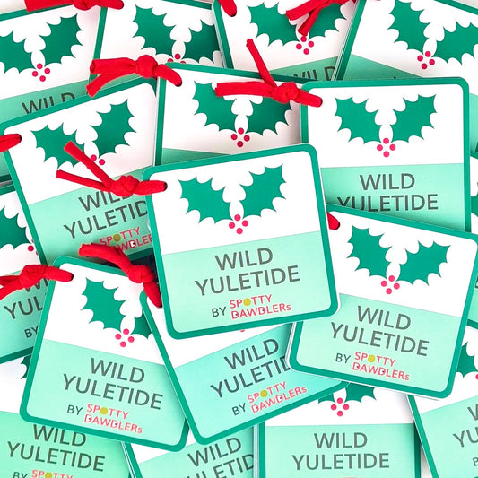Wild Yuletide Christmas Nature Spotting Sticker Book