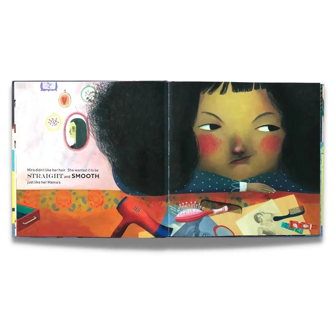 Mira's Curly Hair: Diverse & Inclusive Children's Book